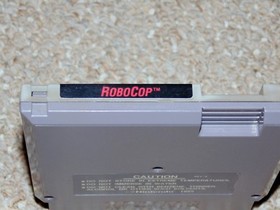 RoboCop Nintendo NES Cartridge