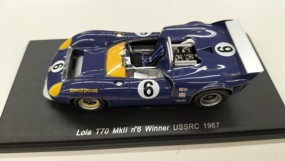 Spark Lola T70 Mkii 1967 1/43 Minicar | eBay
