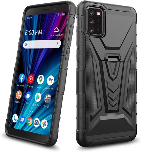 For Samsung Galaxy A14 5G Belt Clip Holster with Kickstand, Hybrid Case Cover - Picture 5 of 45