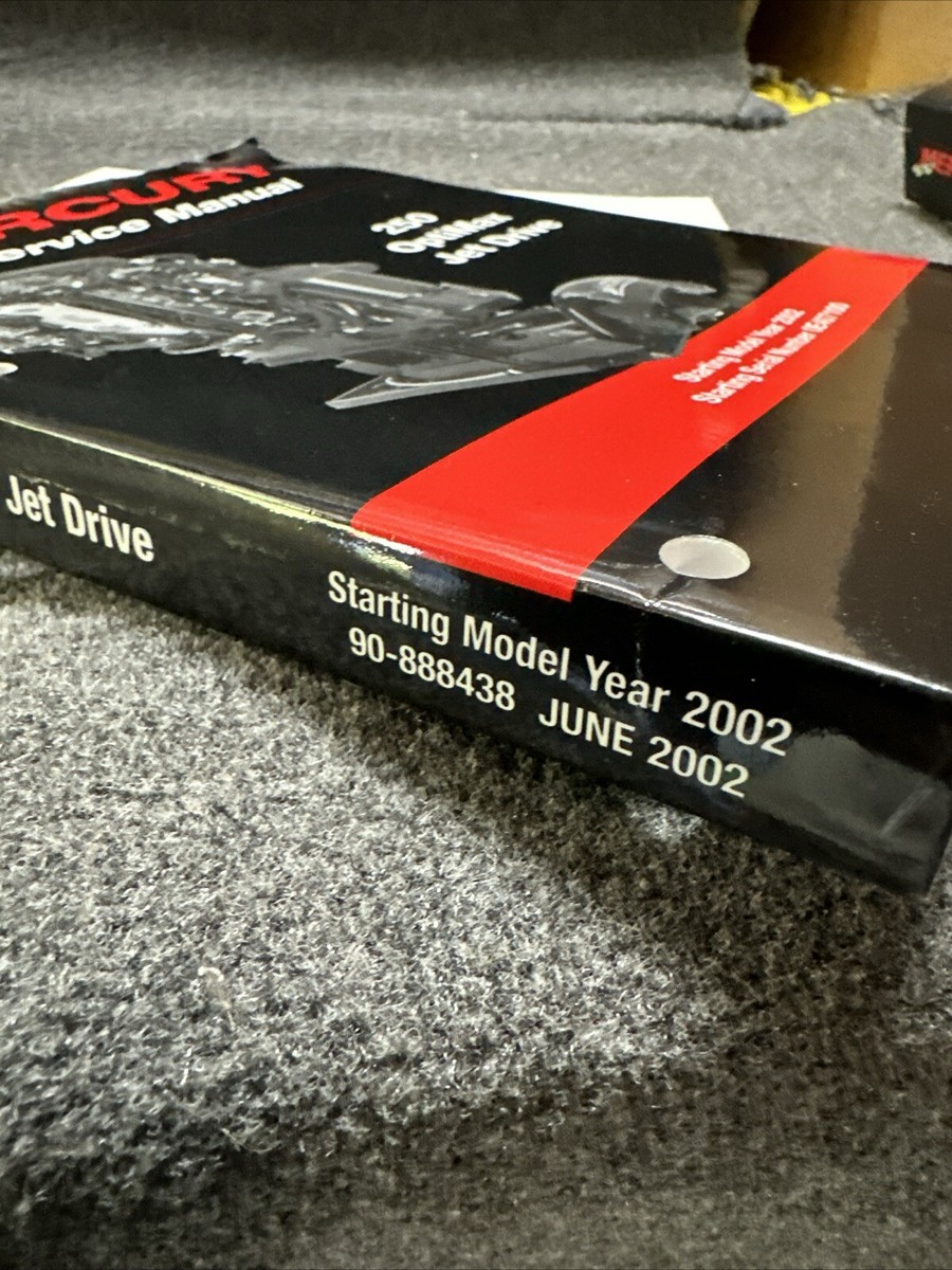 Mercury 90-888438, Service Manual, 250 OptiMax Jet Drive | eBay