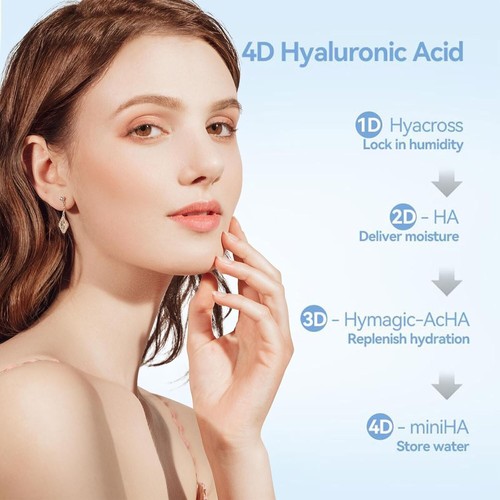 30pcs Hyaluronic Acid Tubes, 3% Hyaluronic Acid Serum Ultra-Hydrating Vials - Picture 2 of 7