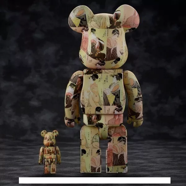 The British Museum BE@RBRICK KITAGAWA UTAMARO Toji zensei bijin-zoroi 100%  400%