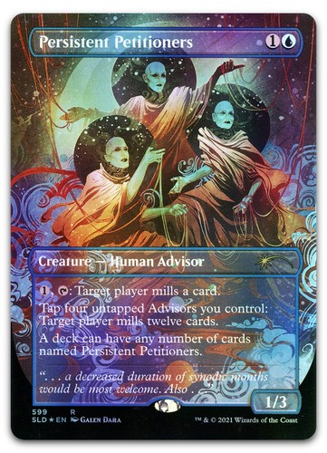 Persistent Petitioners (599) #599 (Foil) (NM) Secret Lair Drop SLD Magic MTG
