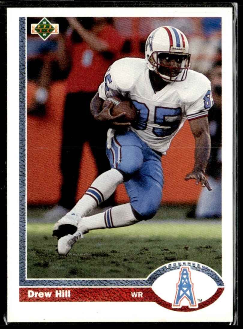 1991 UPPER DECK DREW HILL #260 HOUSTON OILERS 3379