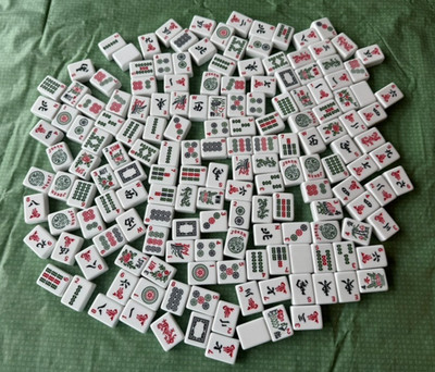 Mahjong Mah-Jongg Western Tile Replacements White NEW Urea Resin YOU PICK