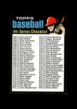 1971 Topps Set-Break #369 Checklist 4 EX-EXMINT *GMCARDS*