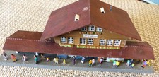 HO, Bf - Lötschberg, avec personnages, 33 cm de long et 12,5 cm de large, occasion