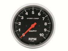 Autometer Fits 3990 Sport-comp 10000 Rpm Electric Analog Tachometer 5-inch Autometer Fits 3990 Sport-comp 10000 Rpm Electric Analog Tachometer 5-inch