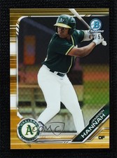 2019 Bowman Chrome Prospects Gold Refractor 42/50 Jameson Hannah #BCP-198 jw9