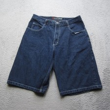 Southpole Shorts Mens 34 Denim Relaxed Fit Carpenter Hip Hop Y2K Jean Pockets