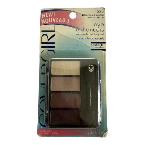 Covergirl Eye Enhancers Berries and Cream 225 Mix and Match Quad Eyeshadow New - Picture 1 of 2