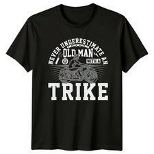 Maglietta Uomo Triciclo Moto Mai Sottovalutare Un Vecchio Regalo Per Lui