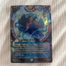 What Else Can I Do Enchanted 237/204 - Disney Lorcana Wilds Unknown Card - NM