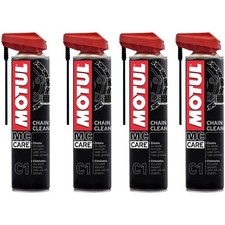 Motul C1 Chain Clean Motorrad Quad Kettenentfetter Spray Reiniger 4 x 400 ml