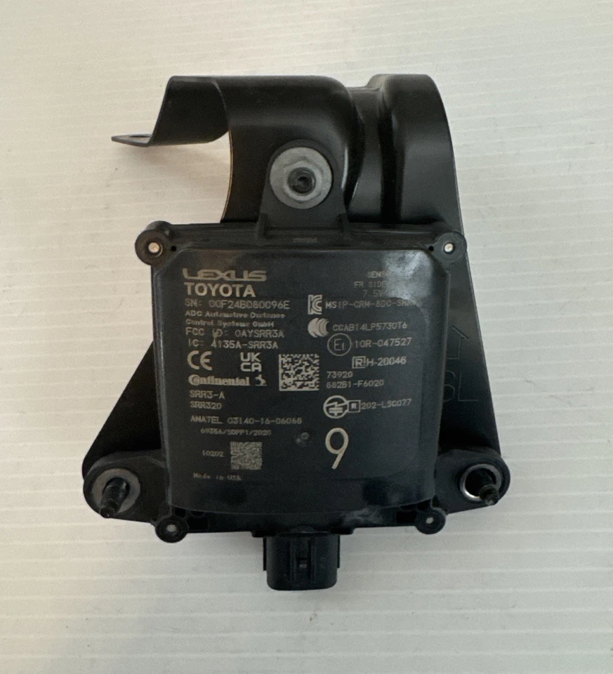 2025 Lexus NX Front Left Blind Spot Radar Sensor & Bracket 882B1-F6020 OEM K0004 - Image 2 of 4