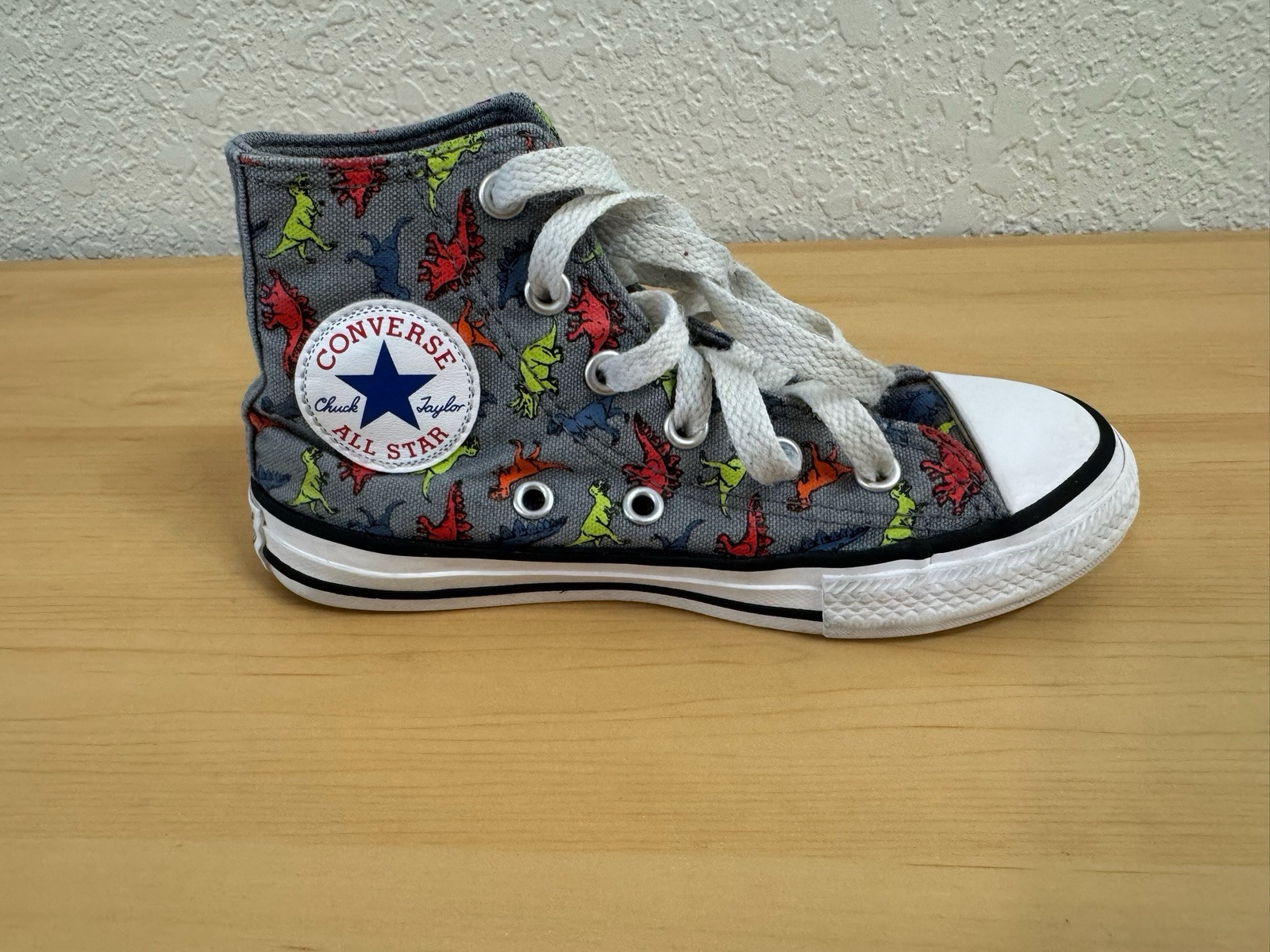 Converse All Stars Juniors Dinoverse Hi tops,Size 11.5 thumbnail 5