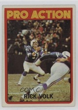 1972 Topps Pro Action Rick Volk #125 10ou