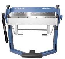 Plieuse de tôle manuelle et à pied largeur du travail 1020 mm FSBM1020-25E