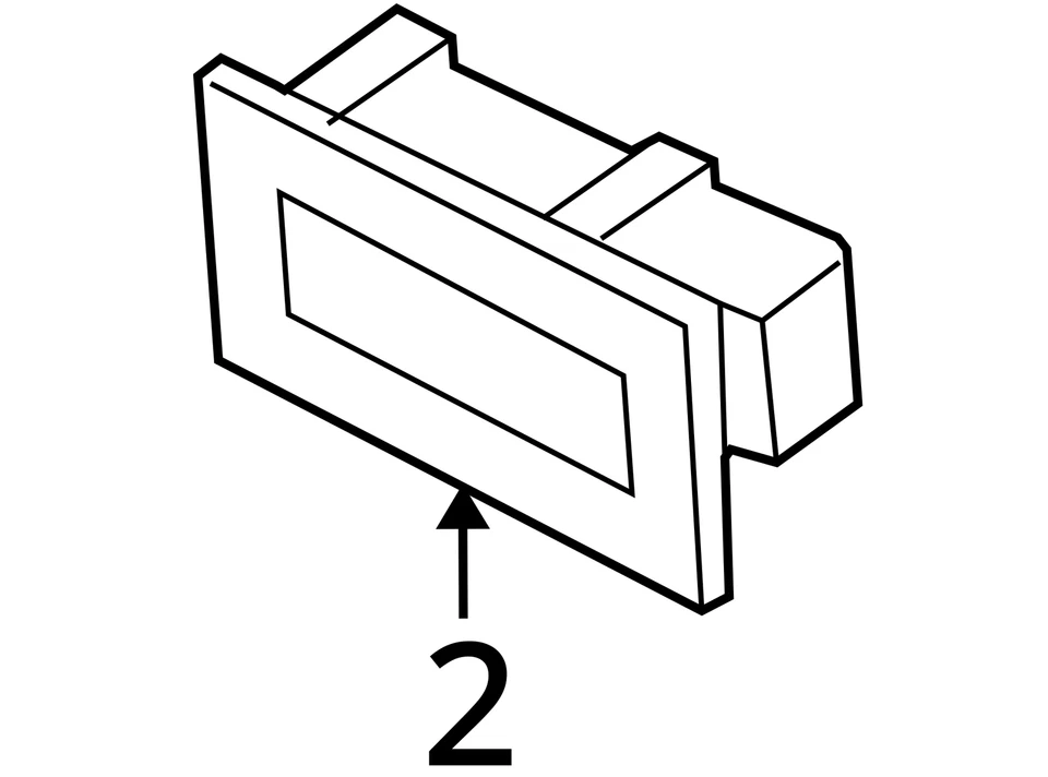 CHRYSLER GLOVEBOX DOOR LATCH 5JM53XDHAE NEW OEM 5JM53XDHAE - Изображение 4 из 4