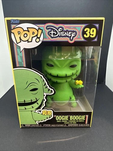 Funko Pop Vinyl Disney Oogie Boogie (Black Light) #39 Near Mint w/ Protector