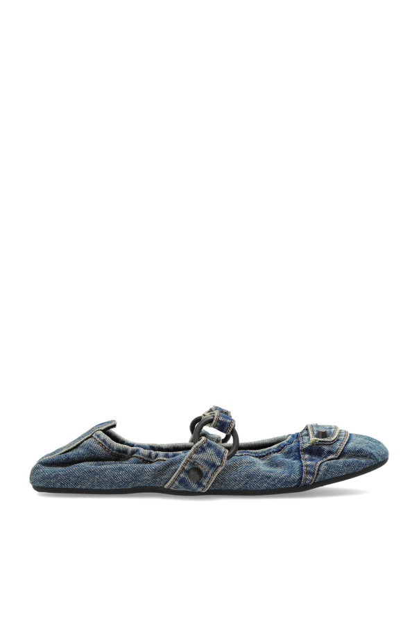 Balenciaga - Women - City denim ballerinas - Blue 203590₽