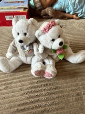 TY Beanie Babies - WE DO the Wedding Bears (set of 2) (8.5 inch) - MWMTs