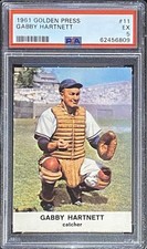 1961 Golden Press #11 Gabby Hartnett PSA 5
