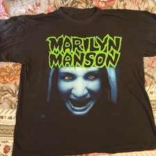 Vintage Black Marilyn Manson 1995 T-Shirt