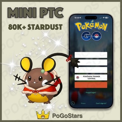 Pokémon PTC GO - Shiny Dedenne Holiday Attire - 80K Stardust Description 