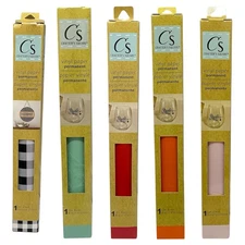 Crafter's Square Vinyl Paper 12 Inch X 48 Inch Roll Various Colors