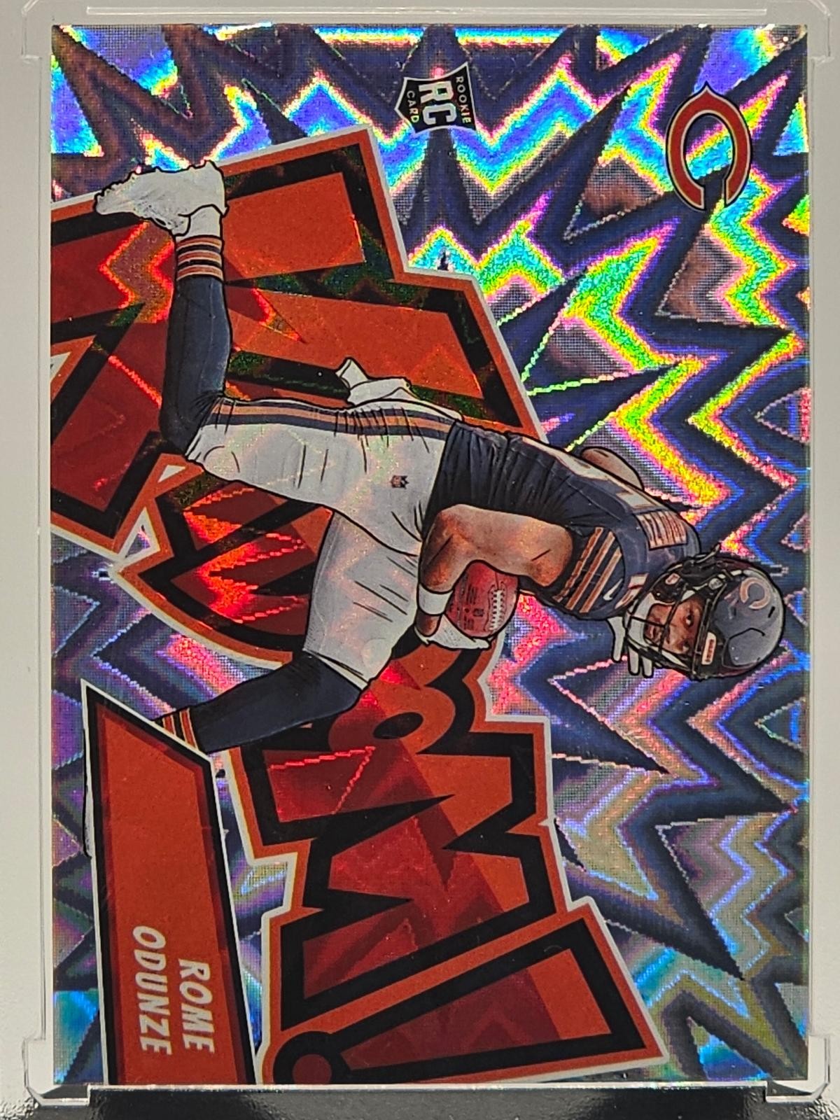 Rome Odunze Panini Absolute Kaboom! Horizontal #15 Base