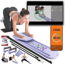 Pilates Board - Mini Pilates Reformer, Portable Pilates Reformer Board for Home