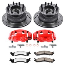 Powerstop Z36 Truck And Suv Ceramic Brake Pad, Drilled & Slotted Rotor, And Cali