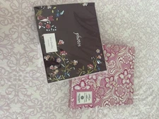 Set of 2 VERA BRADLEY & TRI COASTAL PHOTO ALBUMS 4" X 6" Size Photos 235 PHOTOS