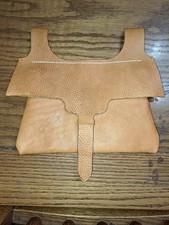 Medieval Leather Belt Bag Pouch for SCA LARP Renaissance Cosplay Costume