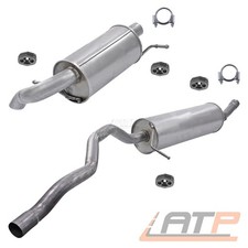 AUSPUFFANLAGE MITTEL- ENDSCHALLDÄMPFER FÜR FORD GALAXY WGR 2.0 2.8 BJ 95-00