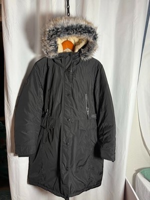 Free Country Womens Splendor Down Jacket Size XL Winter Coat Removable Fur
