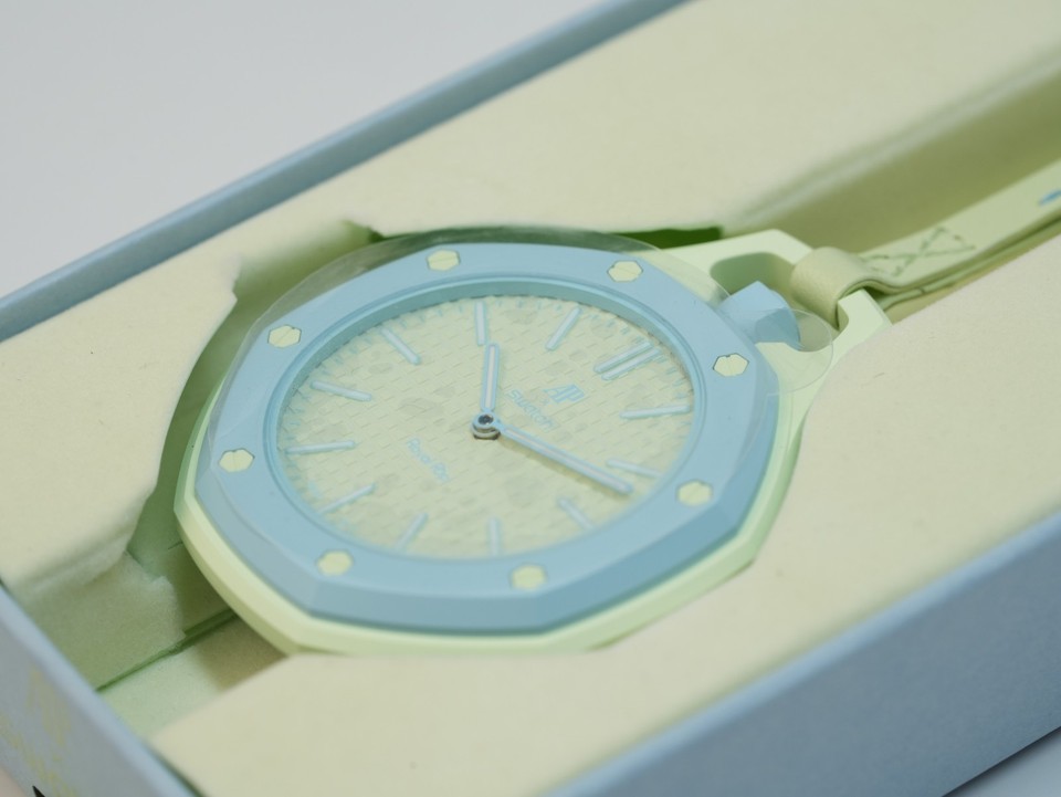 Blue AP x Swatch Royal Pop Audemars Piguet Blaue Acht NEW IN BOX ...