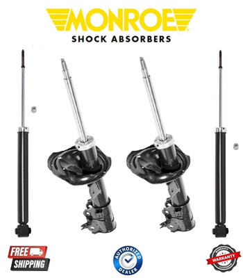 Monroe Front Strut & Coils Rear Shocks Set for 06-11 Attitude Accent Rio Rio5