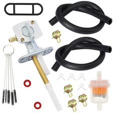 Fuel Gas Petcock Valve Tank Switch Compatible with Suzuki ATV Quadsport LT 80...