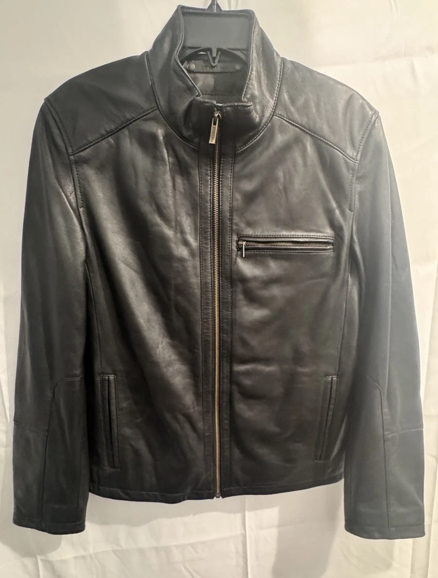 cole haan leather jacket products for sale | eBay