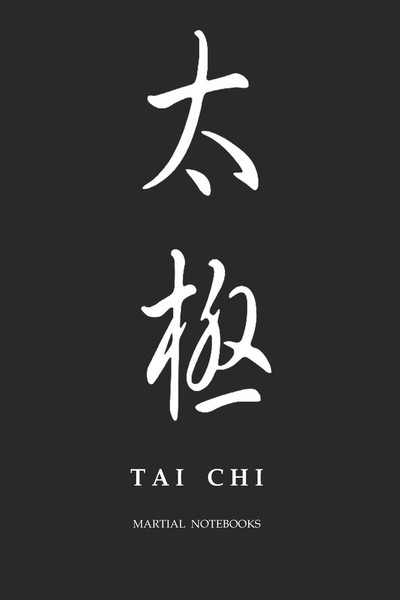 Tai Chi Notizbuch 6X9 Schwarz, Martial, Schreibheft, Tagebuch-image