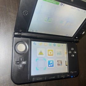 Nintendo 3DS XL Red Black USA TESTED WORKING SPR-001 Read Description 👀