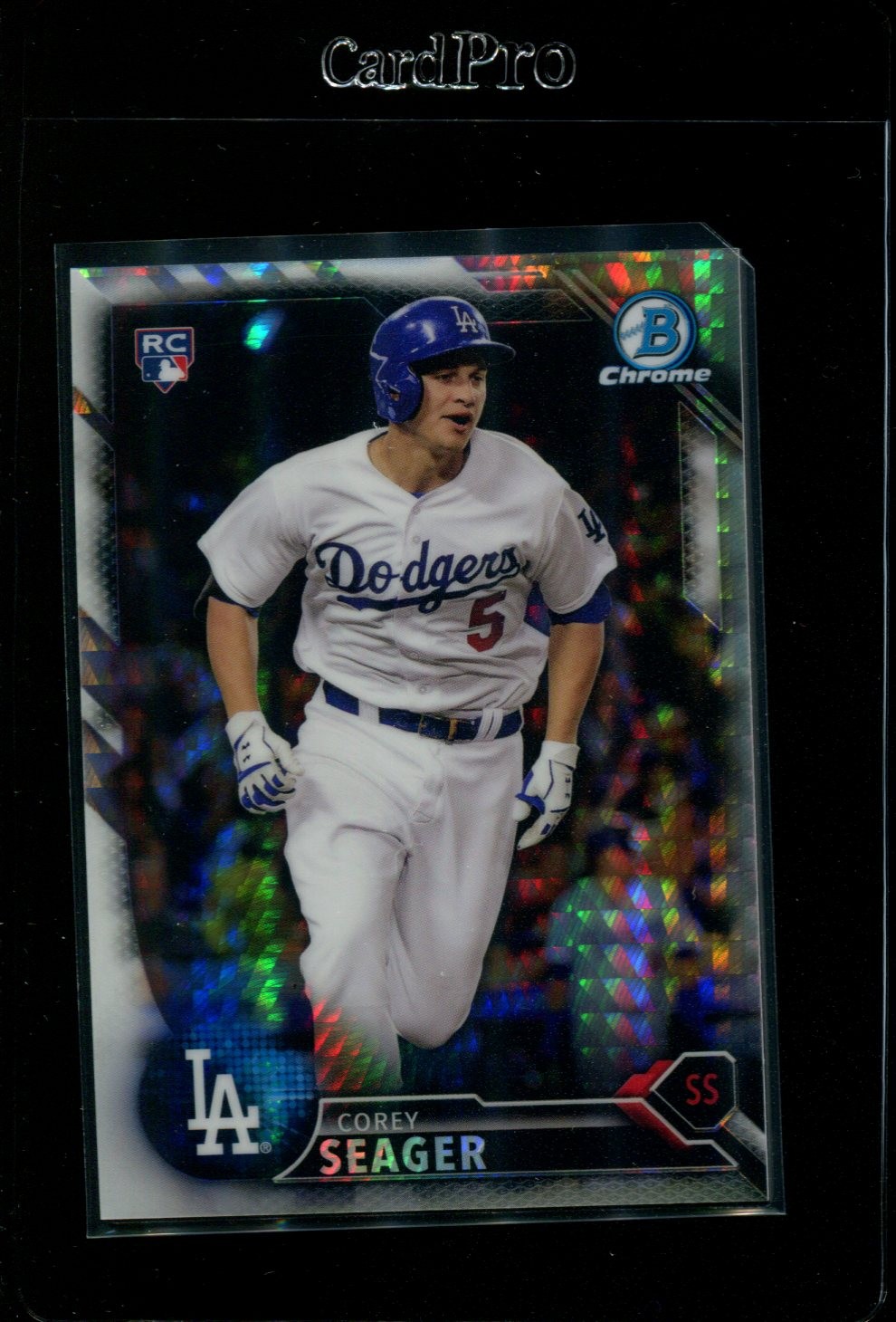 2016 BOWMAN CHROME NATIONAL #BNR-40 COREY SEAGER RC NMMT *371752