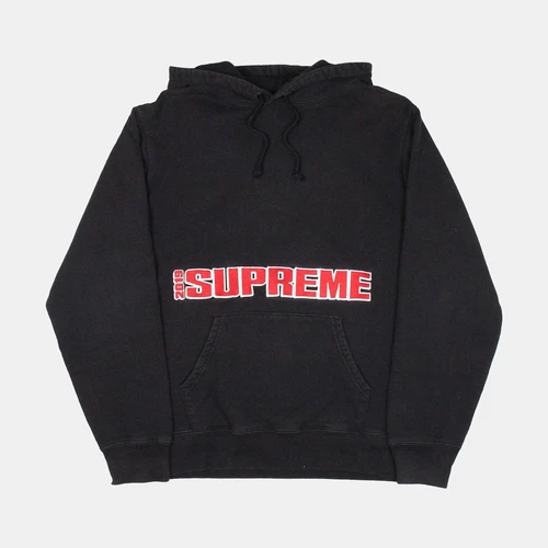 Pull à capuche Supreme / Taille M / Homme / Noir / Coton