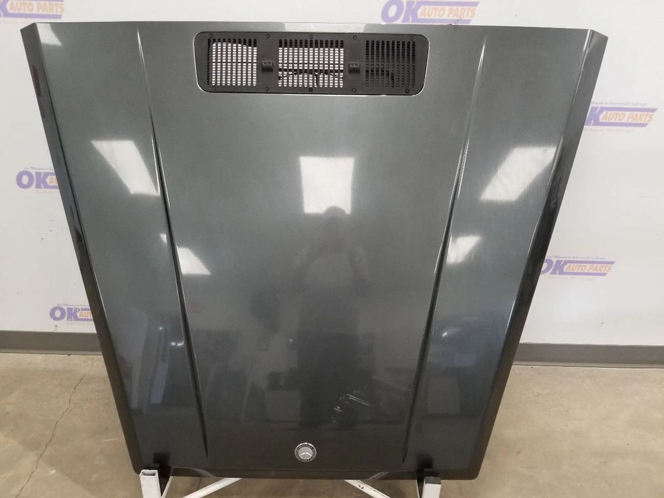 14 MERCEDES BENZ G63 AMG W463 COMPLETE HOOD ASSEMBLY GRAY Foto 2 de 4