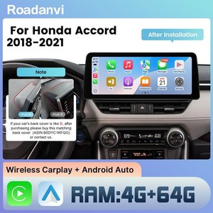 Roadanvi X12 Car Stereo for Toyota RAV4 2019-2022 CarPlay BT WiFi GPS Navi