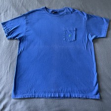 VINTAGE Polo Ralph Lauren Shirt Mens Large Faded 90s Made In USA Single Stitch