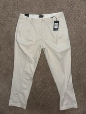 Chaps White Classic Straight Pants