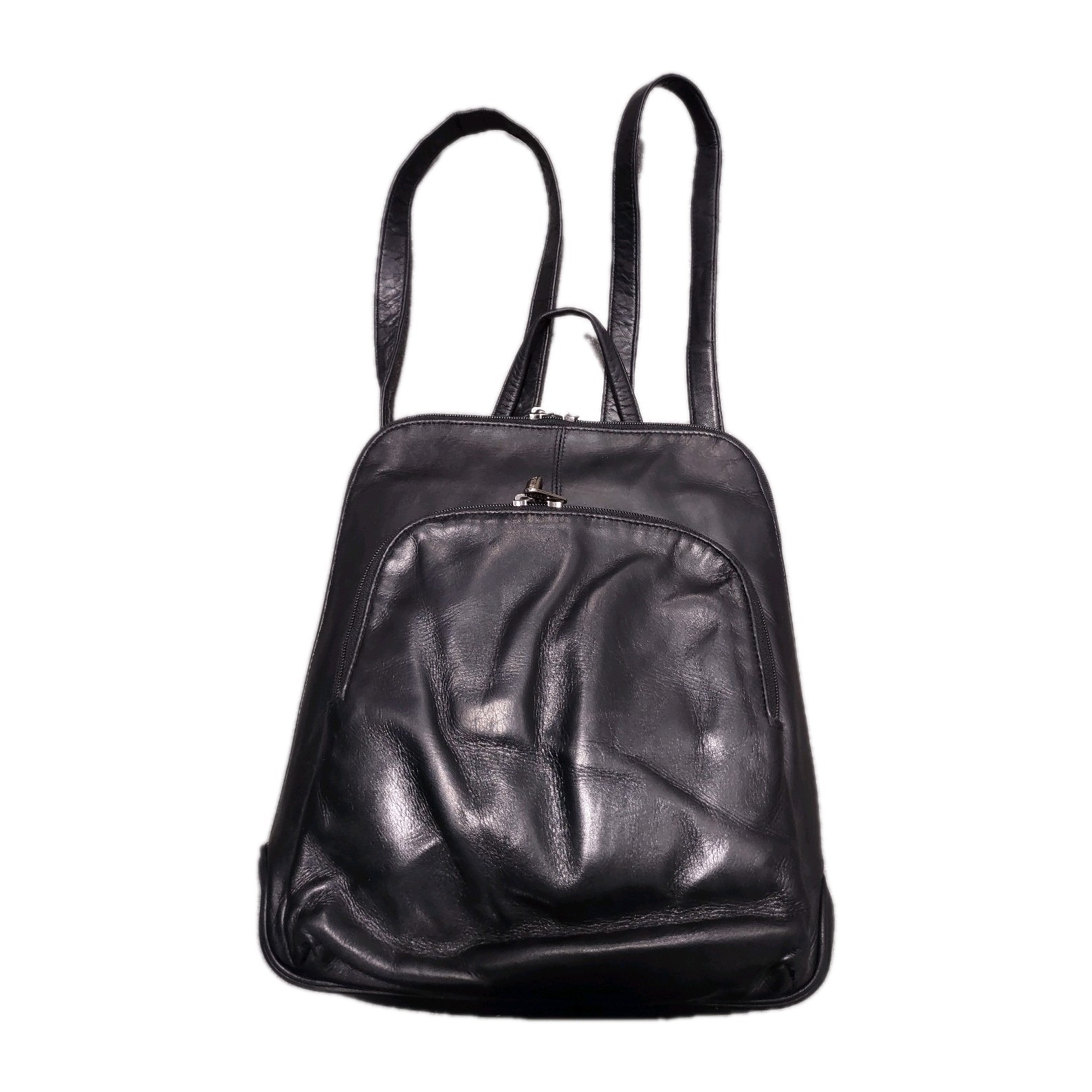 Danier Black  Very Soft Leather Backpack - image 1